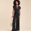 Gestreepte Jersey Jumpsuit -VivaMode Winkel 014097ed017c4e9c9ebdd4a93a427ba2