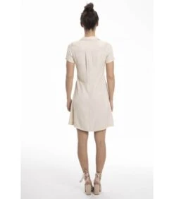 REGANE - Jurken Katoen Gemak Polo -VivaMode Winkel 01f03a13dbb946adb5e3895f7af5da22