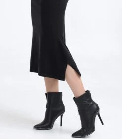 Gebreide Jurk Met V-hals En Zijsplitten -VivaMode Winkel 01f1745aafb64d12b58802d3df7bacc5