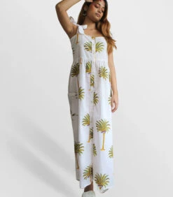 'Palm Bow' Jurk -VivaMode Winkel 022c37bdb3764b37a35c215aed946202
