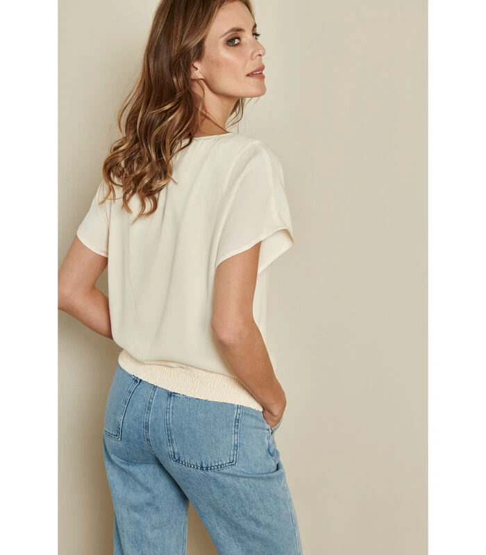 Ecru Tuniekbloes 4 Ecru Tuniekbloes - Afbeelding 2