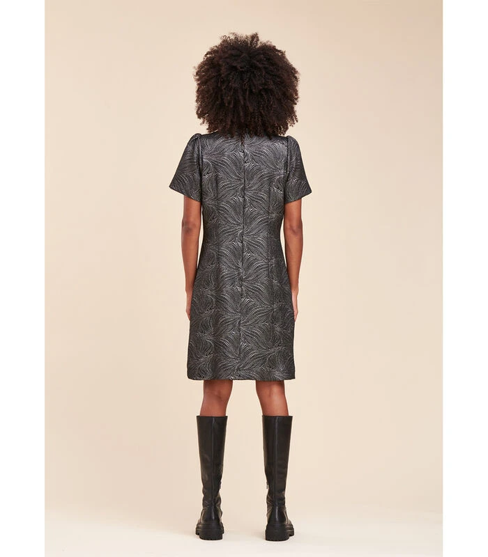 Jurk Van Jacquardstof 5 Jurk Van Jacquardstof - Afbeelding 3