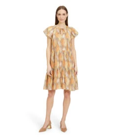 Gelaagde Jurk Met Print -VivaMode Winkel 07da01413df64758a30435ac905e5707