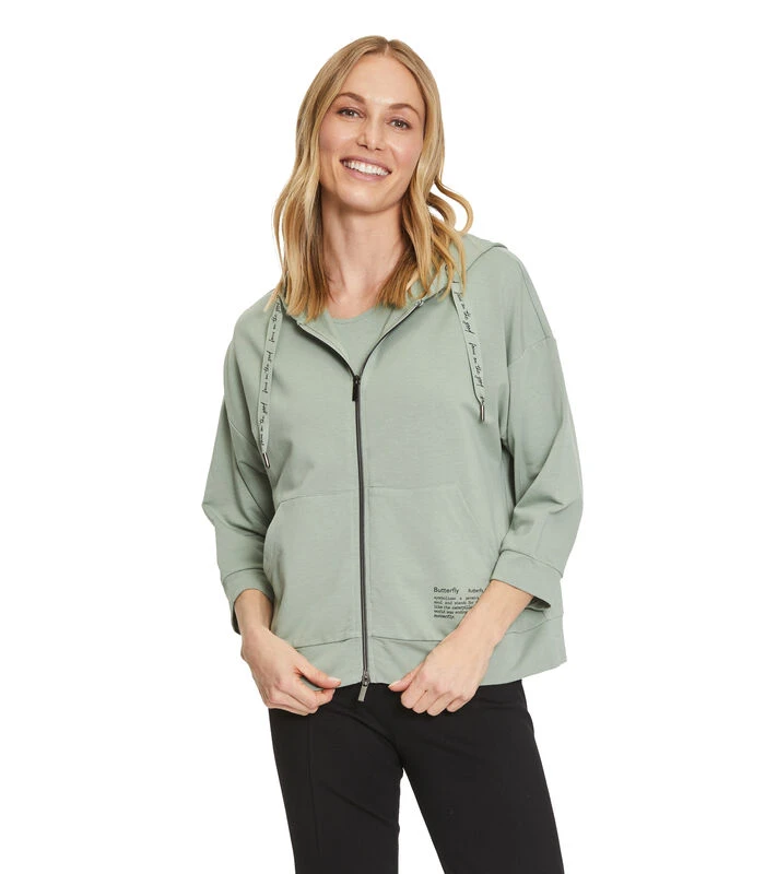 Betty Barclay Sweatvest Met Kap 3 Betty Barclay Sweatvest Met Kap