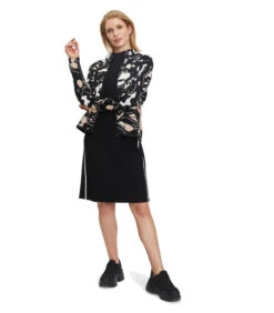 Betty Barclay Gebreide Jurk Met Kraag -VivaMode Winkel 09315be4580c4377904c861e2ab2feda