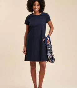 Bi-materiaal Korte Jurk 9 Bi-materiaal Korte Jurk -VivaMode Winkel 098b4713c65546e3a4b3016754d30fca