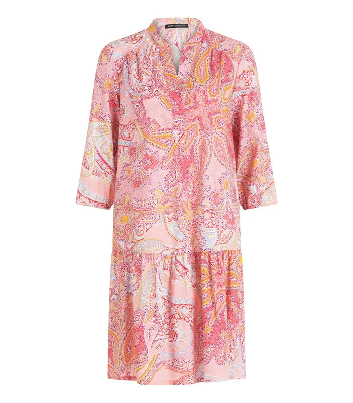 Betty Barclay Gelaagde Jurk 3/4e-mouwen 5 Betty Barclay Gelaagde Jurk 3/4e-mouwen - Afbeelding 3