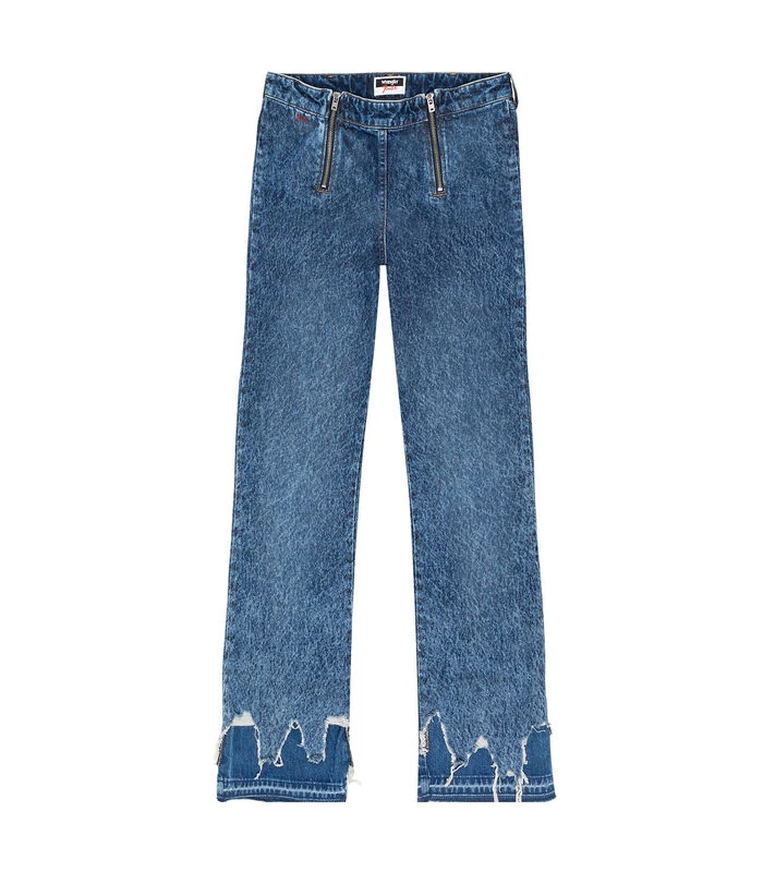 Wrangler Jeans Vrouw Met Dubbele Rits Bootcut 4 Wrangler Jeans Vrouw Met Dubbele Rits Bootcut - Afbeelding 2