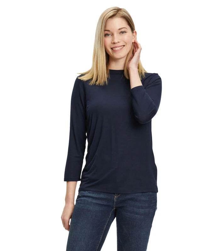 Betty Barclay Colshirt 3/4e-mouwen 3 Betty Barclay Colshirt 3/4e-mouwen