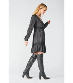 LE TEMPS DES CERISES Jurk Recht ELISE -VivaMode Winkel 17ba752f7fc54314a703d3af81aeafbc