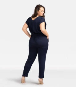 Elegante Jumpsuit Met Zakken En Korte Mouwen DORATA -VivaMode Winkel 1bb0a83733a04c24a2a86d7679cf9442