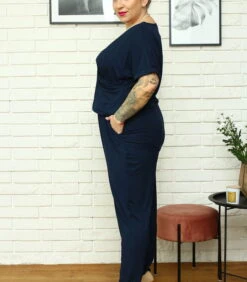 IBIZA Gebreide Jumpsuit Met Envelop -VivaMode Winkel 1c7ef138481f4708b8cec32d4e2e9eca