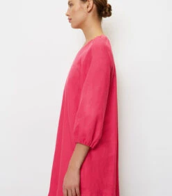 Marc O'Polo Korte Linnen Jurk Met V-hals -VivaMode Winkel 1d2542886c204e9994a3eece64c9b62d