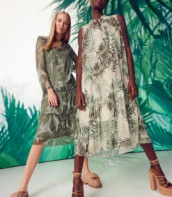 CARTOON Casual Jurk Met Stroken -VivaMode Winkel 1f724470336f4898b178f86d7755a912