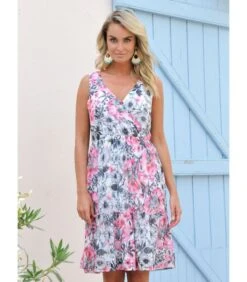 NARA Japanse Kersen Hartvormige Jurk -VivaMode Winkel 20d0e9459c164ae68fc2a7a07b551167