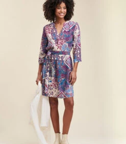 Loszittende Korte Jurk Met Bloemenprint -VivaMode Winkel 22258e092bca4cabaaccdb97483c4ad0