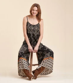 Losse Jumpsuit In Print Met Basis