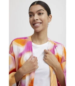 B.young Vrouwen Kimono Jurk Imala -VivaMode Winkel 23eaaaddff0d418cb812eb1010be8d69