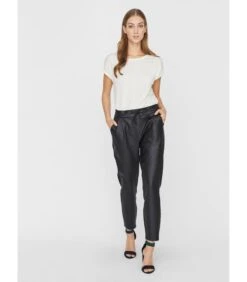 Vero Moda Damesbroek Vmeva Coated -VivaMode Winkel 24648e913063495e9ab0a679d41b876b