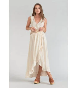 LE TEMPS DES CERISES Lange Jurk Wijd Uitlopend, Skater FILIPYN