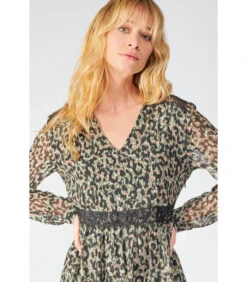 LE TEMPS DES CERISES Jurk Recht REVE -VivaMode Winkel 317c57ca565b482bb1734cc3af93086c