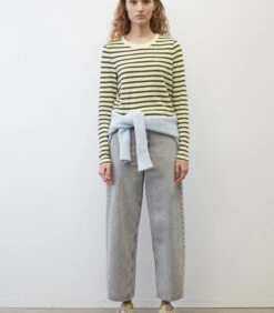 Marc O'Polo Gestreepte Longsleeve Van Slub Jersey Met Gemiddeld Gewicht Regular -VivaMode Winkel 33a1b6dc9d8e43c0a127dee3dcef7fbf