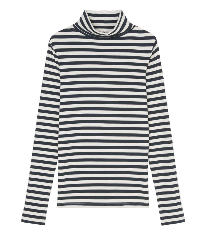 Gestreepte Longsleeve Met Col 7 Gestreepte Longsleeve Met Col - Afbeelding 5