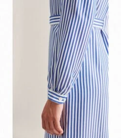 Seidensticker Jurk Strepen Lange Mouwen Ronde Hals -VivaMode Winkel 3702db8cfb734bf89ce4b2be7969b597