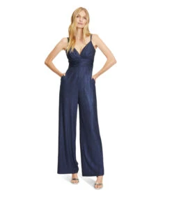 Vera Mont Jumpsuit Met Glanseffect