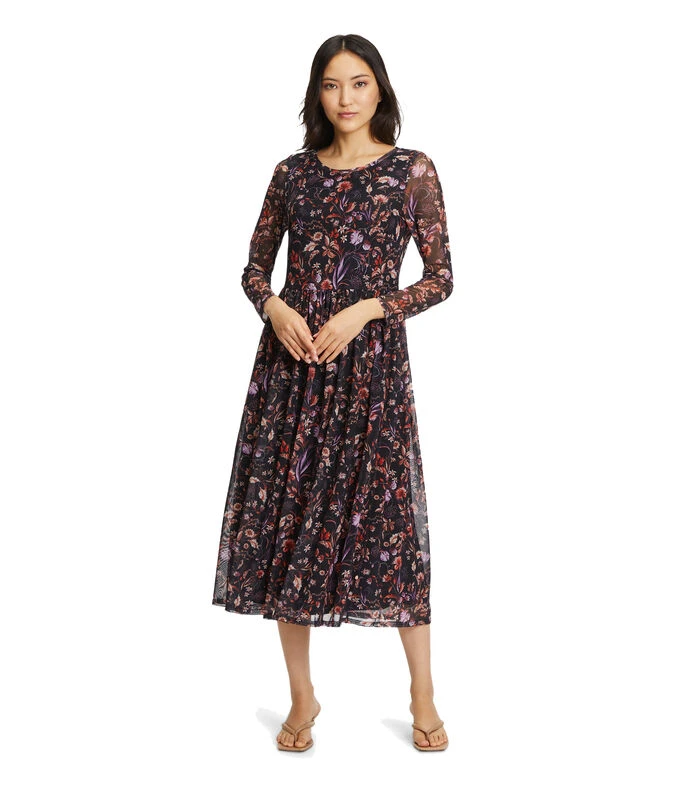 Vera Mont Maxi-jurk Met Bloemenprint 6 Vera Mont Maxi-jurk Met Bloemenprint - Afbeelding 4