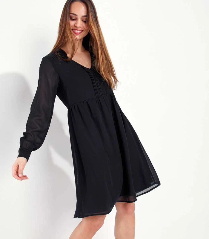 Losse Kanten Jurk DOKO 3 Losse Kanten Jurk DOKO