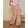 Wijde Broek Met Roze En Oranje Tinten -VivaMode Winkel 3bbade37c2144bec8b26d3a5b838f1b8