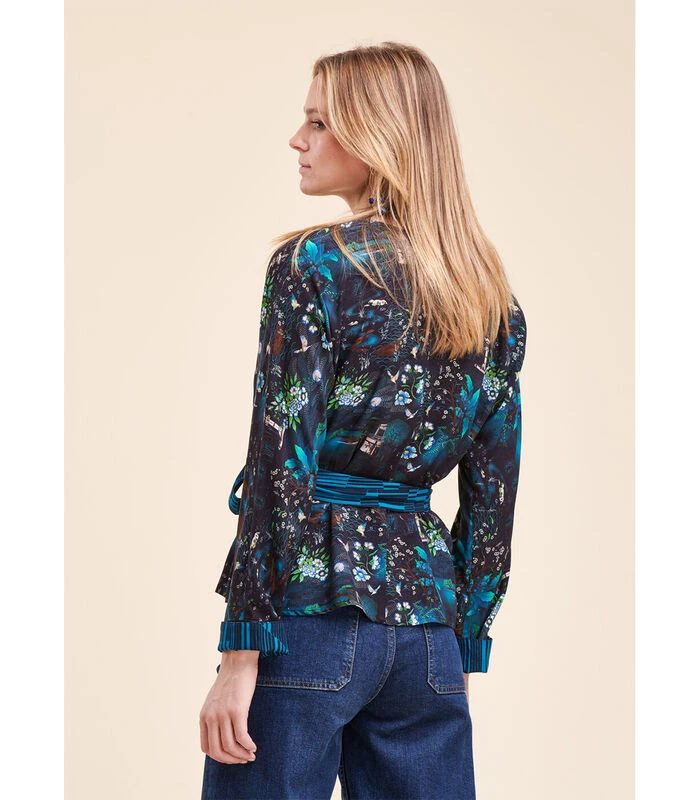 Voldoende Top Met Figuratieve Viscose Eco -verantwoordelijk Voor Ecovero ™ 5 Voldoende Top Met Figuratieve Viscose Eco -verantwoordelijk Voor Ecovero ™ - Afbeelding 3