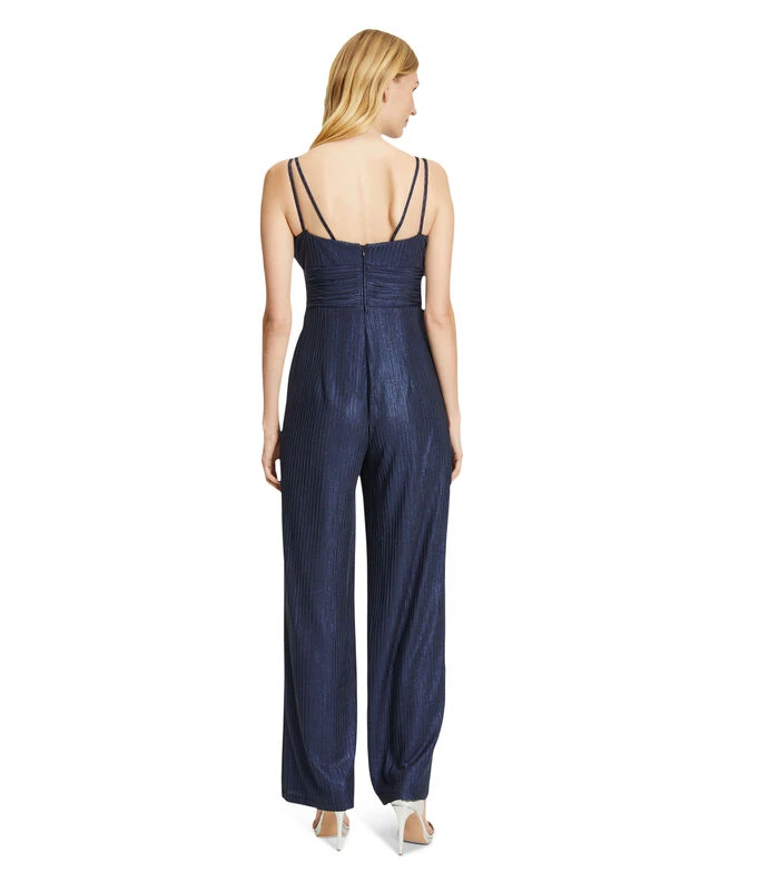 Vera Mont Jumpsuit Met Glanseffect 4 Vera Mont Jumpsuit Met Glanseffect - Afbeelding 2