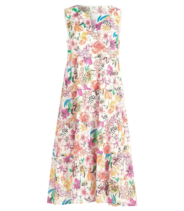 Vera Mont Gelaagde Jurk Met Bloemenprint 5 Vera Mont Gelaagde Jurk Met Bloemenprint - Afbeelding 3