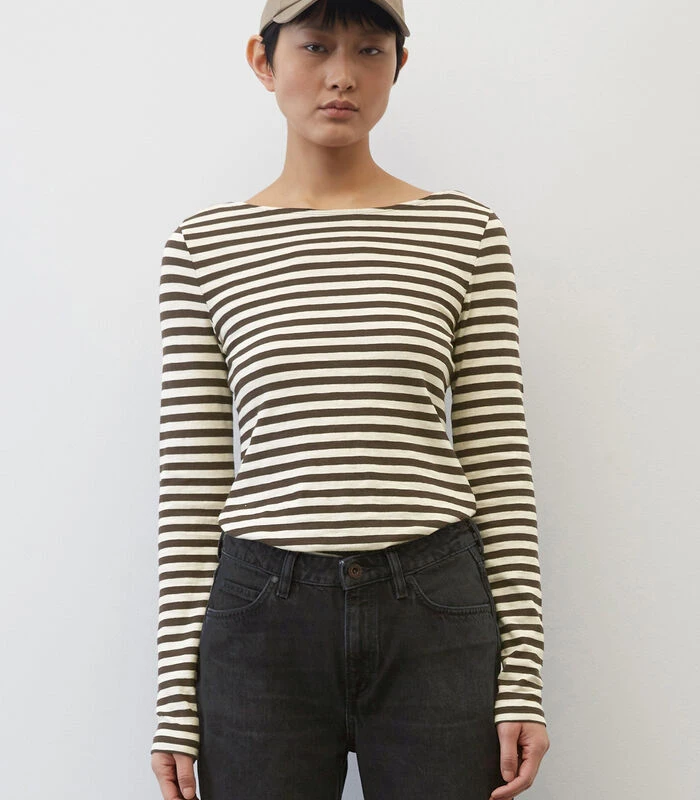 Marc O'Polo Gestreepte Longsleeve Regular 3 Marc O'Polo Gestreepte Longsleeve Regular