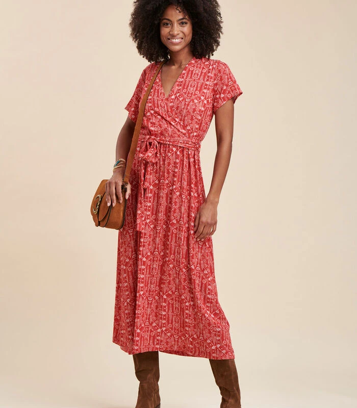 Bedrukte Maxi-jurk 3 Bedrukte Maxi-jurk