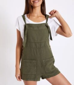 Banana Moon ANYA HAWSTON Dameskaki Playsuit -VivaMode Winkel 44f39f02f3f748638029cf3fc67440df