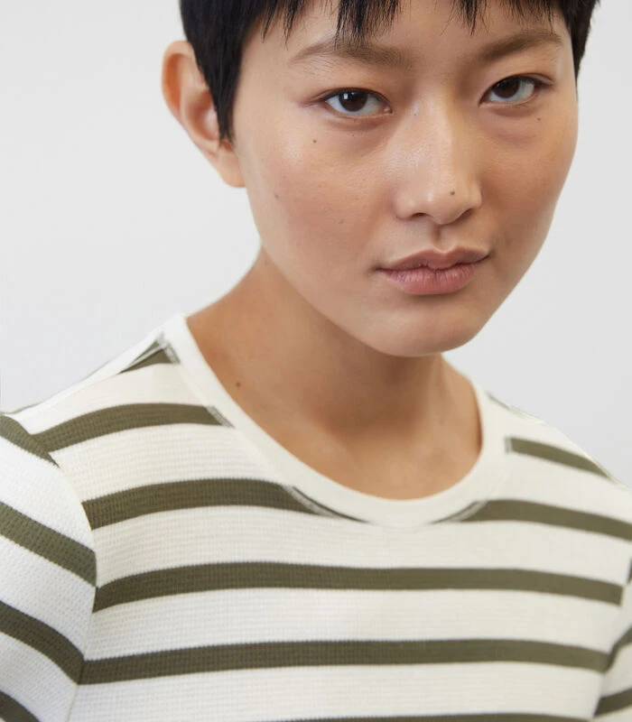 Marc O'Polo Gestreepte Wafel-jersey 7 Marc O'Polo Gestreepte Wafel-jersey - Afbeelding 5