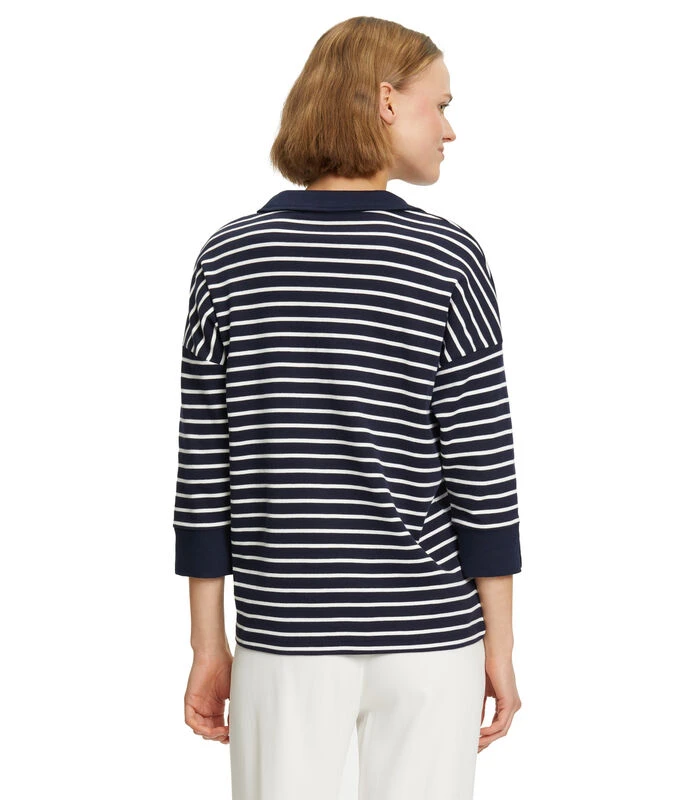 Betty Barclay Poloshirt Met Strepen 3 Betty Barclay Poloshirt Met Strepen - Afbeelding 2