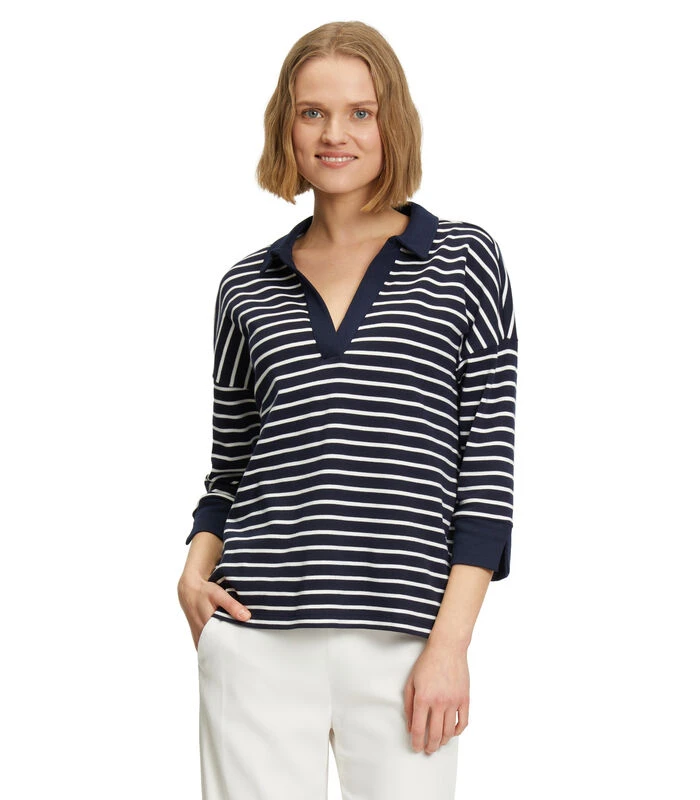 Betty Barclay Poloshirt Met Strepen 2 Betty Barclay Poloshirt Met Strepen