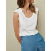 Witte Top Met Broderie -VivaMode Winkel 5033c7c663ca4efdaade0502a0309be8