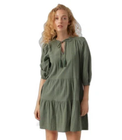 Vero Moda 3/4 Damesjurk Pretty -VivaMode Winkel 52a3b5c034244a9dbff0fb95875efe47