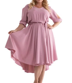 Uitlopende Jurk Met Een Cirkel Voor Het OLIWIA-feest