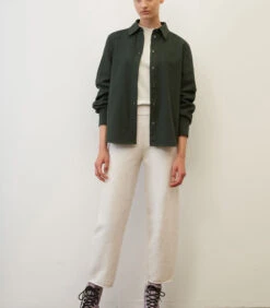 Marc O'Polo Zachte Gebreide Broek Cropped 8 Marc O'Polo Zachte Gebreide Broek Cropped -VivaMode Winkel 57b8d9c2ee16443e9f60631e84b544fb