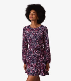 OXBOW Gecentreerde Bedrukte Jurk O1DEVA