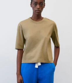 Marc O'Polo T-shirt Met Ronde Hals En 3/4-mouwen -VivaMode Winkel 5b4fd5dff75e4d9db8c8c67ddd1fc145