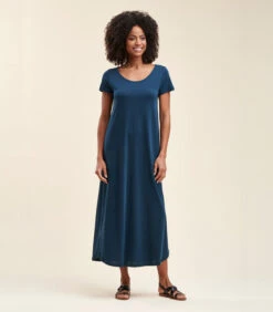 Lyocell-jersey Maxi-jurk -VivaMode Winkel 5be626ead31d439e88cf8b308bd87d58