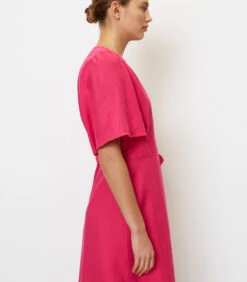 Marc O'Polo Korte Linnen Wikkeljurk 10 Marc O'Polo Korte Linnen Wikkeljurk -VivaMode Winkel 5e7ee802893b44c6bc7616983e70c2a2