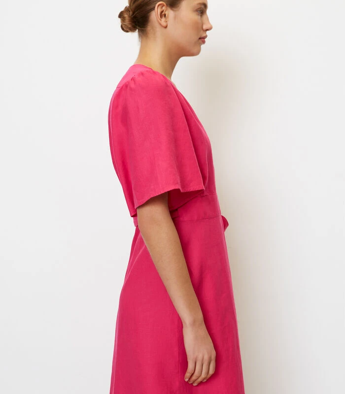 Marc O'Polo Korte Linnen Wikkeljurk 6 Marc O'Polo Korte Linnen Wikkeljurk - Afbeelding 4